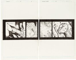 Rick Veitch - Swamp Thing vol. 2 #70, p. 18-19 - Planche originale