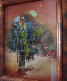 Simon Bisley - Simon Bisley - acrylic Cover - Planche originale