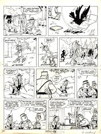 Tillieux : Gil Jourdan "Les vacances de Crouton" planche 5