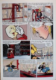 La planche publiée en couleur La planche publiée en couleur