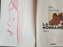 Dédicace de Lafebre dans la Mondaine tome 1 Dédicace de Lafebre dans la Mondaine tome 1
