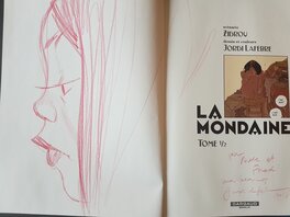 Dédicace de Lafebre dans la Mondaine tome 1