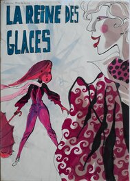 Bernard Hislaire - Bidouille et Violette-La reine des glaces - Original art