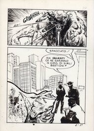 Esteban Maroto - Terror blu 4 p27 - Planche originale