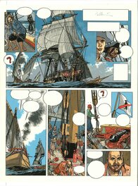 L'epervier - mise en couleurs
