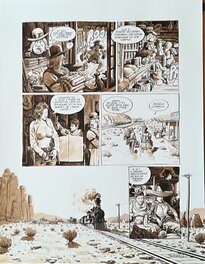 Dominique BERTAIL - Madeleine, Résistante tome 1 - planche originale 56 -  Planche originale