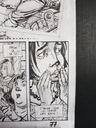 Marie, gros plan, crayonné Marie, gros plan, crayonné