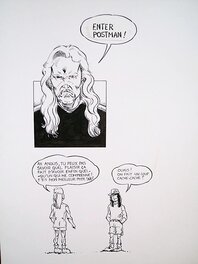 Chris Malgrain - Hetfield, ROSE & YOUNG - Original Illustration