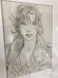 Jean-Pierre Gibrat - Cécile - Original Illustration