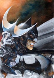 Juan Giménez - Juan Gimenez - Batman - Original Illustration