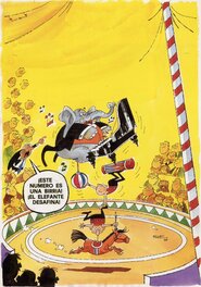 Raf - At the Circus - Planche originale