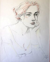 André Juillard - Ariane, "Plume aux vents" - Original Illustration