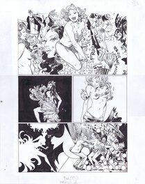 Paul Pope - Guide to Burlesque 1/3 - GQ Magazine - Planche originale