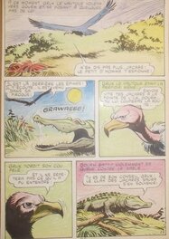 La planche avec son calque de couleur La planche avec son calque de couleur