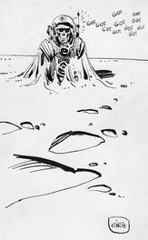 Moebius - Spirits N 2 - Illustration originale