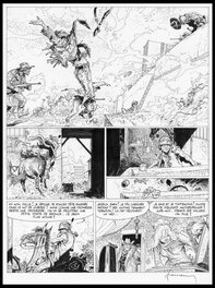 Hermann - 1979 - Jeremiah #3: Les Héritiers sauvages - Pg. 38 - Planche originale