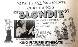 Popularite Blondie strip