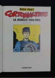 Page de titre.  Tirage de Tête  Casterman numéroté et signé par Hugo Pratt