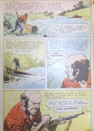 La planche avec son calque de couleur La planche avec son calque de couleur