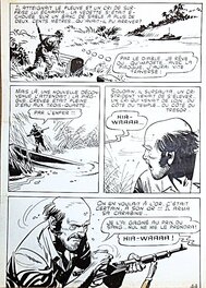 Ferdinando Tacconi - Les aventuriers de l'or, planche 44 - Yataca n°19 (Mon journal) - Planche originale