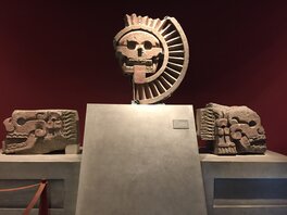 "La mort du soleil", musée d’anthropologie de Mexico, salle consacrée à Teotihuacan