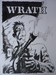 Jordi Bernet - Colère - Original Illustration