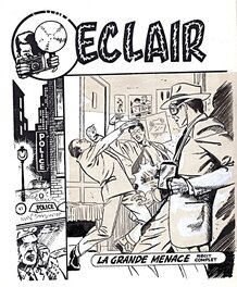 Francisco Hidalgo - Couverture du numéro 2 du magazine Eclair (Artima) - Original Cover