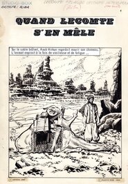 José Maria Riba Compte - Quand Lecomte s'en mele - Lecomte n°11, Artima, 1980 - Comic Strip