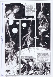 Jean-Claude Mézières - Valerian Par les Chemins de l'Espace page - Comic Strip