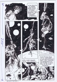 Jean-Claude Mézières - Valerian Par les Chemins de l'Espace page - Planche originale