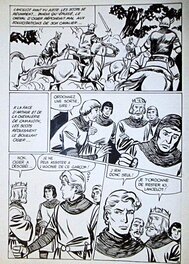 J Liera - La horde sauvage, planche 10 - Lancelot n°11 (Mon journal) - Comic Strip