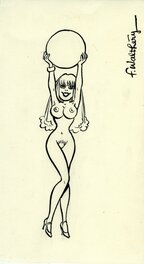 François Walthéry - Pin-Up - Comic Strip