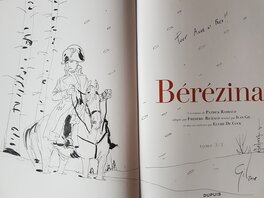 Dédicace dans Bérézina tome 3