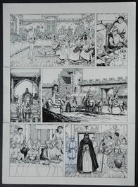 Thierry Cayman - Jhen - Les sorcières - Planche Numéro 16. - Comic Strip