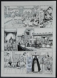 Thierry Cayman - Jhen - Les sorcières - Planche Numéro 16. - Planche originale