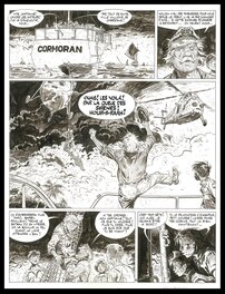 Planche originale - Bernard Prince : 10. Le souffle de Moloch