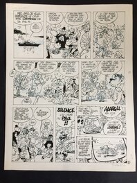 Denis Bodart - Chaminou T2 "L'affaire Carotassis" - Planche 16 - Planche originale