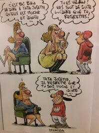 Philippe Decressac - Dessin original - Comic Strip