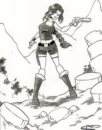 Kristof Berte - Tomb Raider / Lara Croft - Œuvre originale