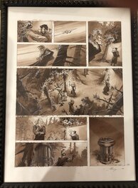 Anthony Jean - Planche La Licorne - Comic Strip