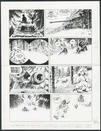 Steve Cuzor - 5 Branches de Coton Noir, planche originale 142 - Comic Strip