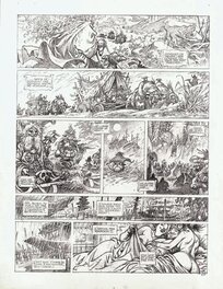 Version crayonnée de la planche 24