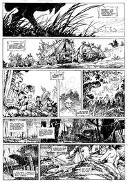 Version encrée finale de la planche 24 Version encrée finale de la planche 24