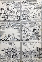 John Buscema - FF 137 P28 - Planche originale