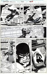 Mark D. Bright - Captain America 360 P25 - Planche originale