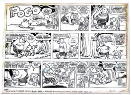 Walt Kelly - Pogo Sunday page - Comic Strip