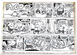 Walt Kelly - Pogo Sunday page - Planche originale