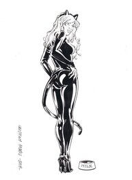 Cristina Fabris - Catwoman par Fabris - Original Illustration
