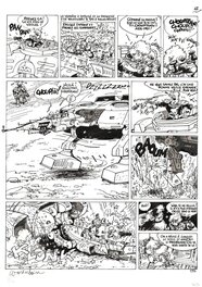 Marc Wasterlain - Marc Wasterlain - Jeannette Pointu t15 p42 - Planche originale