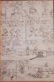 Carl Barks - Captain Outrageous - Planche originale